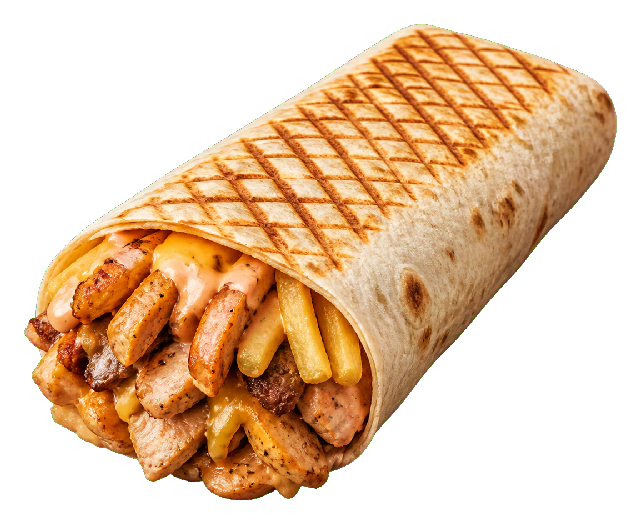 French Tacos Draben's Taco che fluttua