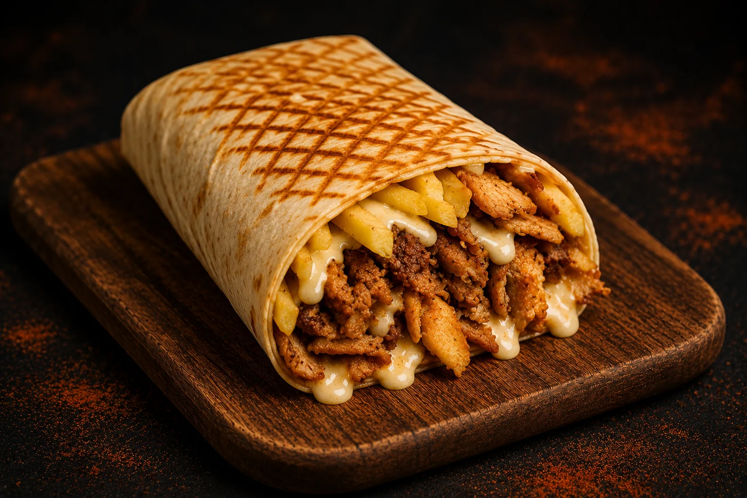 French Tacos Kebab Extreme